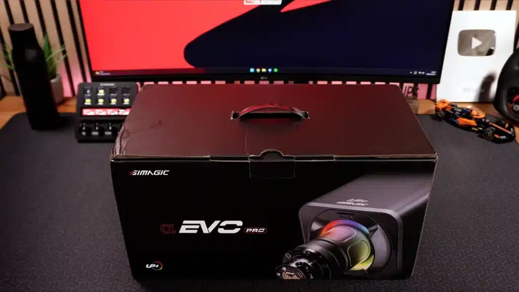 SIMAGIC Alpha Evo unboxing